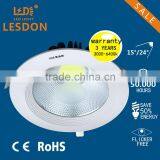 New High Quality High Power Dimmable 9W 12W 15W Cob Led Downlights