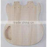 High Quality Sell Well Diy Double Neck Unfinished Electric Guitar Kits thumbnail-3