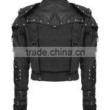New Punk Rave Women Diesel-punk Jacket Black Goth thumbnail-2