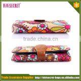 Ladies Evening Fashion Wallet New Style Women Full Printing Flowers Wallet thumbnail-2