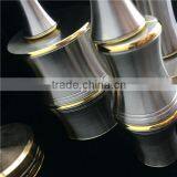 Custom Made CNC Metal Parts Double Color Plating Chrome & Gold Plated Electroplating Factory thumbnail-3