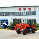 1600kg 4wd Articulated Mini Hydraulic Wheel Loader