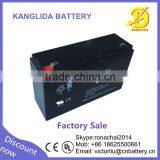 Solar Battery for Led Light 6v12ah Sealed Lead Acid Maintenance Free Battery