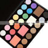 2 Color Blusher 2 Color Bronzer 21 Earth Soft Color Glittering Matte Eyeshadow Eye Shadow Makeup Palette Set thumbnail-6