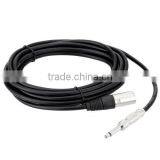 16ft / 5m XLR Male to 6.5mm Male Cable Wire for Mixer Mixing Console Microphone Loudspeaker thumbnail-3
