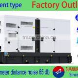 AC 3 phase 230V/400V 50Hz silent 250 kva diesel generator