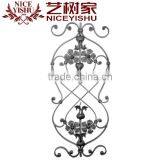 Custom Main Gate Designs Metal Fence End Cap Wrought Iron Fence Parts thumbnail-2