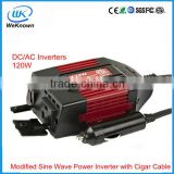 120W Power Inverter with Cigar Cable