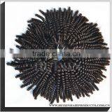 5A Bulk Orders Machine Weft 100% Virgin malaysian Kinky Curly Hair Weave