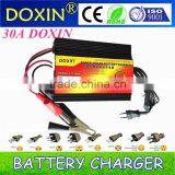 30A AC220V-240V to DC12V Automatic Intelligent Three-Stage Charging Mode Battery Charger