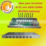 8-портовый 32-сим-кодовый CDMA-шлюз, VoIP-шлюз на 450/800/850/1900 МГц