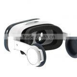 lastest design wearing virtual reality case 3D VR Box Glasses for 4.5-6" phone