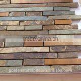 Most Popular Europe Product Rusty Stone Mosaic Interior Decoration thumbnail-4