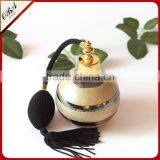 Handmade Luxury European Style Creative Air Bag Golden Glass Perfume Bottle,Round Empty Gasbag Spray Glass Bottle 100ml thumbnail-4