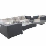 7-Piece Outdoor PE Rattan Wicker Sectional Patio Sofa Chair Set thumbnail-1