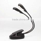 Gooseneck Rechargeable Reading Light Book Light With 8 LED and Clip Hot Sell on Amazon EBay