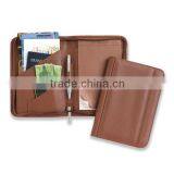 Hot Selling Custom Leather Folder/PU Portfolio/file Folder With LOGO thumbnail-4