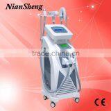 Bikini Hair Removal Multifunction E Light Ipl Shr Laser 4 In 1 E-light Ipl Rf Opt Shr Nd Yag Laser Machine Breast Lifting Up