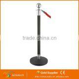 ACEALLY Flat Base Retractable Belt Queue Barrier Stantion thumbnail-1