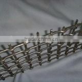 High tensile stainless steel crimped wire mesh for mining sieve