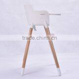 European Simple Style Beechwood With Dinning Tray Baby Dinning High Chair thumbnail-3