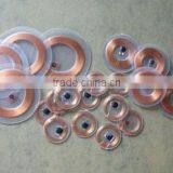 Low Cost Passive RFID Tag Circuit for Fabric Woven Wristbands