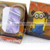Minions Pu Leather Folding Cosmetic Mirror thumbnail-1