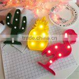 Christmas Promotion Gift Flamingo Baby Kids Room Home LED Decoration Night Light Modern Bedside Table Desk Lamp thumbnail-1