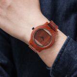 New Design Rose Wood Quartz Movement Wood Watches thumbnail-5