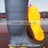 Classical Wellington Boots With Black Yellow ,safety Boots,pvc Shoes thumbnail-2