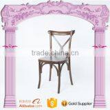 Low Back Wood Dining Wholesale Chairs Cross Back thumbnail-2