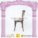 Low Back Wood Dining Wholesale Chairs Cross Back thumbnail-3