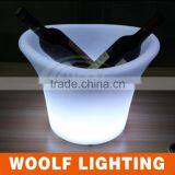 Bar Used Wine Cooler LED Color Changing Glowing Ice Bucket