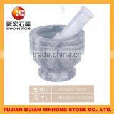 Natural Stoneware Bowl and Mortar With Pestle for Home Usage thumbnail-1