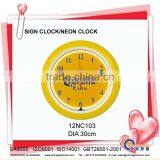 NEON CLOCK WALL CLOCK 12NC103 thumbnail-1