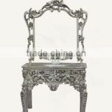 Hand carved luxury Euro style bathroom furniture(cabinet)