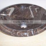 Competitive Price Brown Marble Basins/round Sinks thumbnail-3