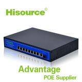 Hisource 8 Port Fiber Switch for CCTV Systems thumbnail-2