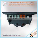 2016 New Style Antique Wooden Wall Shelf Drawers With Ceramic Hangers thumbnail-1