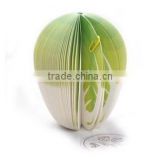 A087 wholesale custom promotional vegetables cabbage shape memo pad