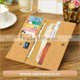 Eco-friendly New Cork Leather Passport Wallet Multi Card Wallet thumbnail-2