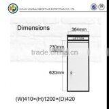 Outdoor Anti-theft Waterproof Galvanized Steel Household Mailbox Parcel Mailbox thumbnail-4