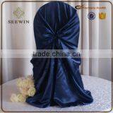 Home Textile Colorful Satin Wrinkled Chair Cover thumbnail-3