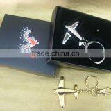 High-end Metal Airplane Keychain for Gifts thumbnail-1