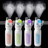 High Quality Custom Logo 550ml Plastic Fine Mist Spray Drinking Water Bottle thumbnail-1