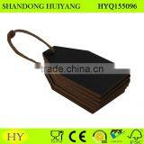 Custom Laser Cut Wooden Shapes Tag With 2 Sides Blackboard thumbnail-1