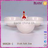 Cute Animal Shape Ceramic Snack Dish thumbnail-1