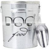 Metal Dog Food Storage Box With Scoop thumbnail-6
