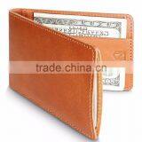 RFID Front Pocket Wallet Minimalist Wallet Slim Genuine Leather Card Holder thumbnail-2