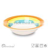 Handpainted Ceramic Soup Bowl thumbnail-4